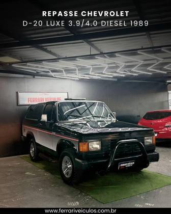 CHEVROLET D20 4.0 CUSTOM DE LUXE CS 8V DIESEL 2P MANUAL